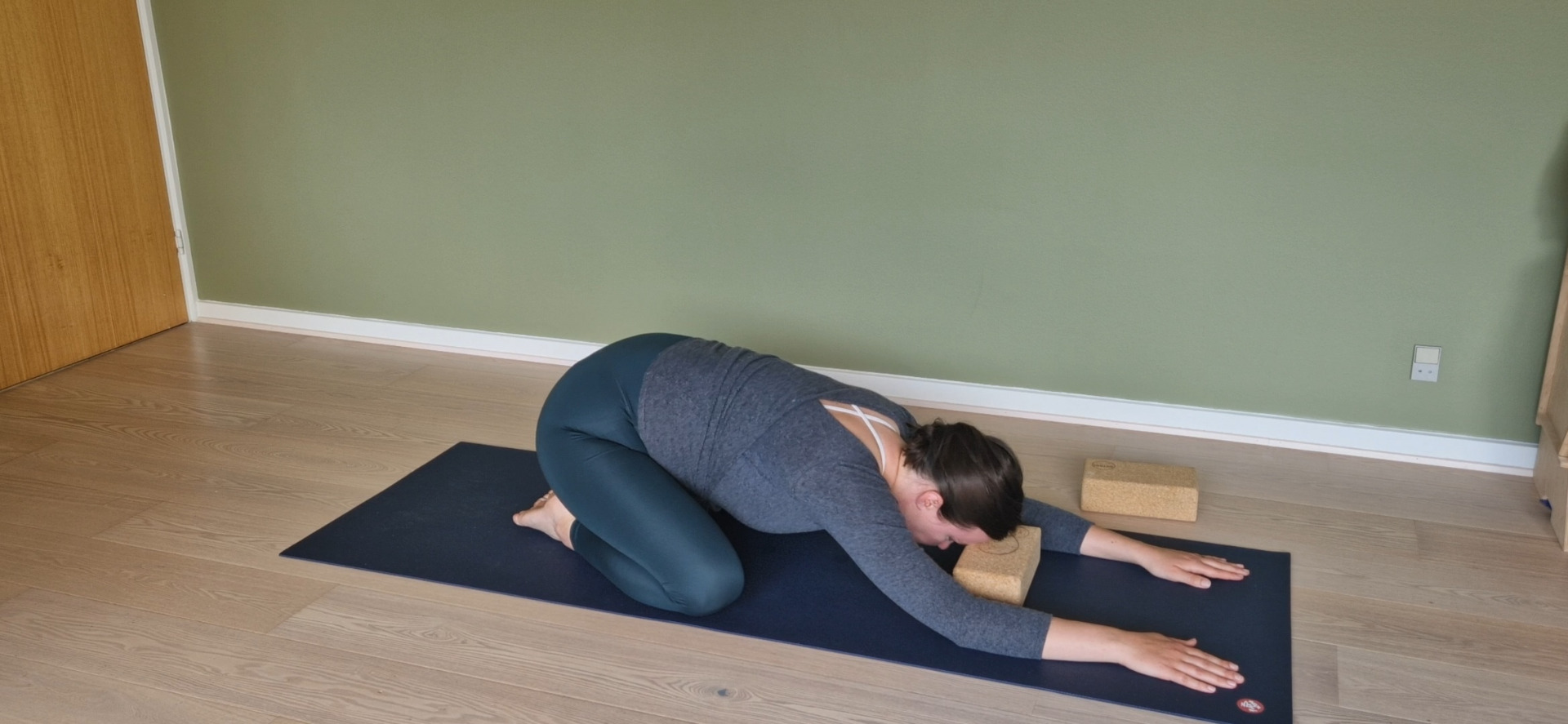 Barnets stilling med blok